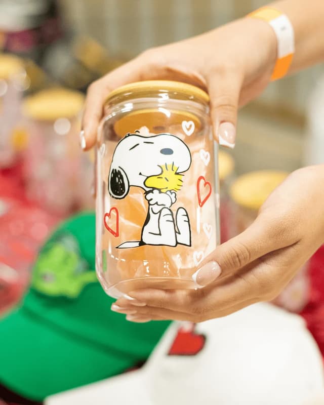 Vaso de Snoopi