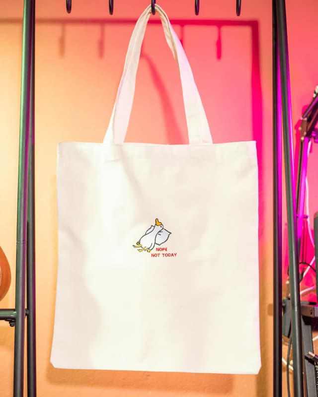Tote bag "Not today"